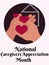 National Caregivers Appreciation Month, vertical banner, poster or flyer design for gratitude