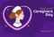 National Caregivers Day on February 17th Provide Selfless Personal Care and Physical Support in Flat Cartoon Illustration