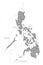 National Central region red highlighted in map of Philippines