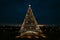 The National Christmas Tree at night, in Washington, DC