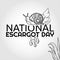 National Escargot Day Vector Illustration