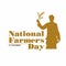 National Farmers Day Banner Design - Illustration