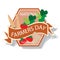 National Farmers Day Sign and Badge