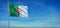 The National flag of Algeria