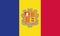 National Flag Andorra
