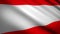 National flag of Austria with white between red stripes