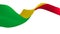 national flag background image,wind blowing flags,3d rendering,Flag of Mali