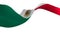 national flag background image,wind blowing flags,3d rendering,Flag of Mexico