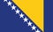 National Flag Bosnia and Herzegovina