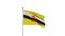 The national flag of Brunei