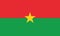 National Flag Burkina Faso