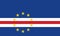 National Flag Cape Verde
