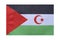 National flag of the country Saharan Arab Democratic Republic, isolate