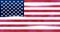 The national flag of the country of united states of America. Modern vector pattern, banner of USA. Flat standard