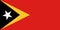 National flag of the east timor. The main symbol of an independent country. An attribute of the large size of a democratic state