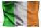 National flag Ireland silk background banner independence