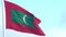 National flag of the Maldives