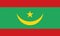 National Flag Mauritania