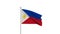 The national flag of Phillipines