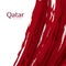 National flag of the Qatar Abstract grunge background of colors of the flag with the text of the Qatar National symbol flag
