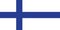 National flag of the Republic of Finland vector image