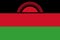 National flag of Republic of Malawi