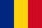 National flag of the Romania. The main symbol of an independent country. An attribute of the large size of a democratic state