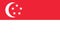 National flag of the Singapore. The main symbol of an independent country. An attribute of the large size of a democratic state