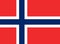 National flag of Svalbard. Background with flag of Svalbard