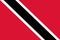 National flag of the Trinidad and Tobago. The main symbol of an independent country. An attribute of the large size of a