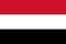 National flag of Yemen original size and colors vector illustration, Alam al-Yaman North Yemen and South Yemen, Flag of