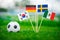 National Flags of Germany, Mexico, Sweden, Korea Republic, South Korea
