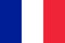 National France flag, official colors and proportion correctly. France flag. Vector illustration. EPS10.