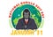 National Gorilla Suit Day Vector Illustration on 31 January with has the Head of a Gorillas is Dressed Neatly in a Suits