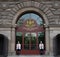 National guards of honor in front of Presidency of Bulgarian republic, National Guards Unit includes military units