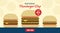 National hamburger day. May 28. Poster,