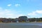 National Harbor photographed from Woodrow Wilson Bridge side.