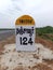 National Highway Milestone Thanjavur 124 km