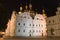 National Historic Cultural Sanctuary Kyiv Pechersk Lavra at night, Kyiv, Ukraine