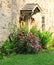 National historic Poole Forge stone cottage entry USA