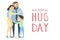 National hugging day.