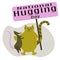 National Hugging Day, Idea for poster, banner, flyer, leaflet or postcard