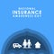 National Insurance Awareness Day Vector Design Illustration