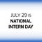 National Intern Day on July 29