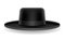 National jewish black hat vector illustration