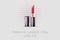 National Lipstick Day, July, 29, Red lipstick, vector isolated  illustration on