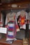 National Macedonian costumes in store