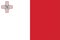 National Malta flag, official colors and proportion correctly. National Malta flag. Vector illustration. EPS10. Malta flag vector