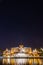 National Museum in Szczecin at night. Copy space