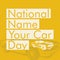 national name your car day, October 2